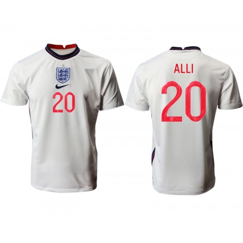 Engleska Dres Alli 20 Domaći Euro 2020 Kratkih Rukava Engleska Dres Alli 20 Domaći Euro 2020 Kratkih Rukava